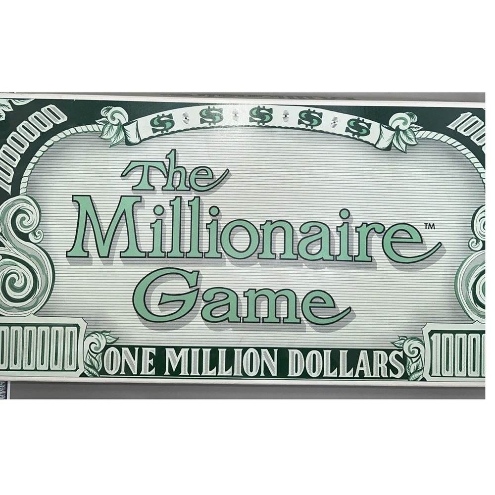 Vintage 1984 The Millionaire Game Henco Civic Fundraising Selmer TN Complete